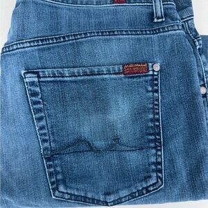 7 For All Mankind Light Blue Denim Jeans
